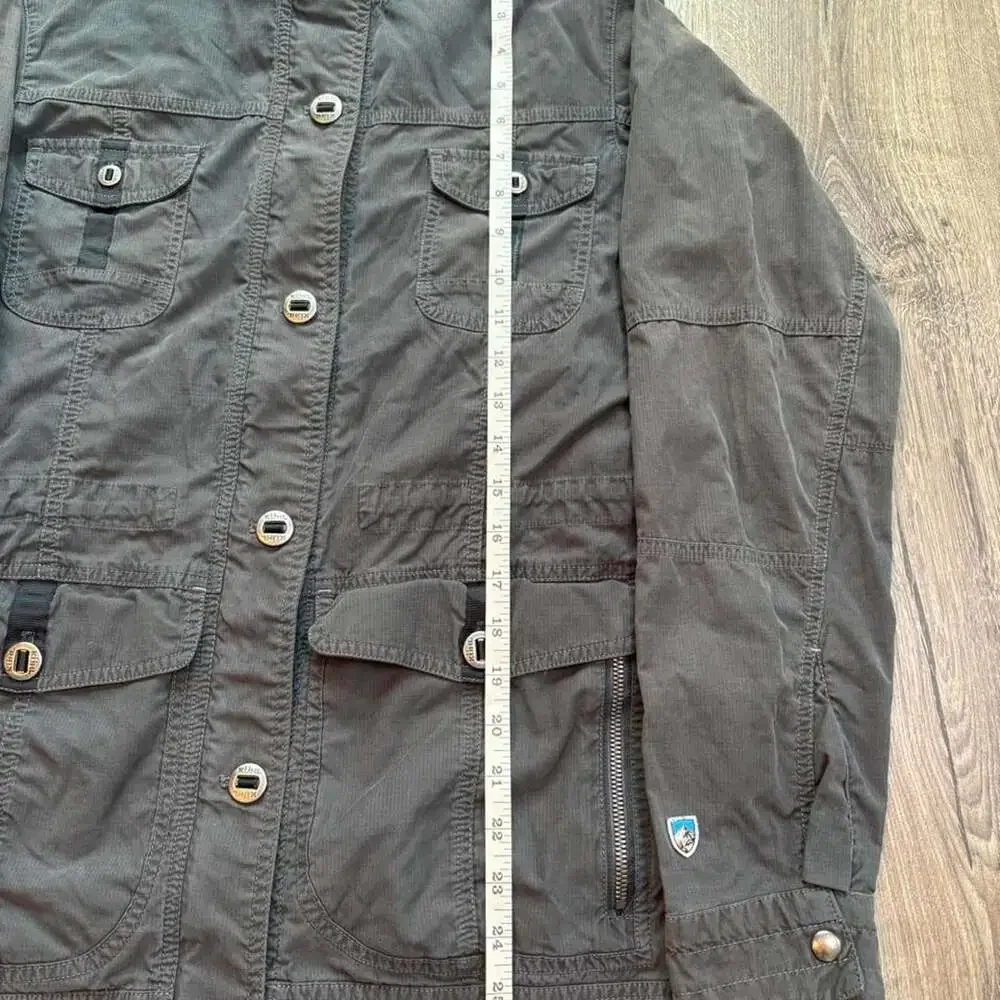 Kuhl Utility Style Hiking Jacket Small Black Y2K